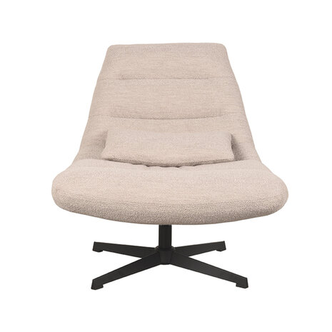 LABEL51 Fauteuil Nox - Naturel - Boucle