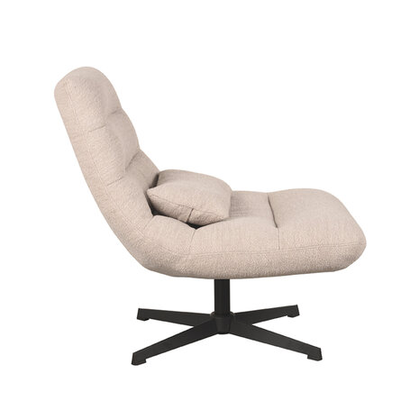 LABEL51 Fauteuil Nox - Naturel - Boucle