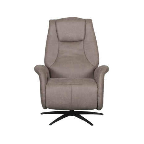 LABEL51 Fauteuil Stockholm - Taupe - Micro Suede - One Size