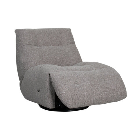 LABEL51 Fauteuil Relax &amp; Recharge - Truffel grijs - Boucle