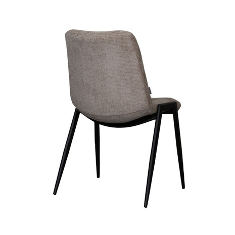 LABEL51 Eetkamerstoel Noor - Clay - Elite - Black Frame