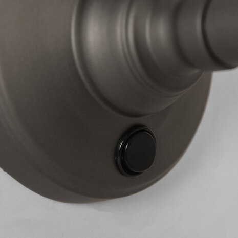 LABEL51 Wandlamp Bow - Burned Steel - Metaal - M