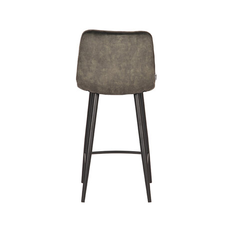 LABEL51 Barkruk Jelt - Hunter - Velours - Laag