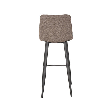 LABEL51 Barkruk Jelt - Bruin - Boucle - Hoog