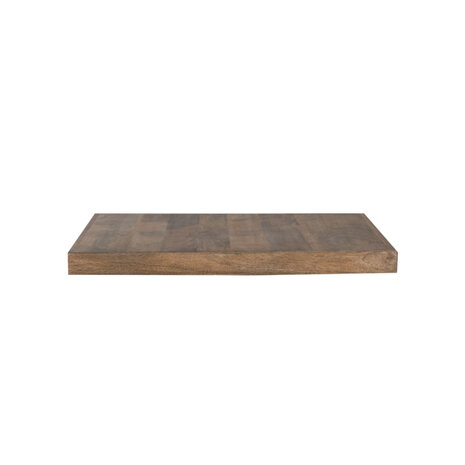 LABEL51 Eetkamertafel Tafelblad Straight Edge - Naturel - Mangohout - 70 cm Straight