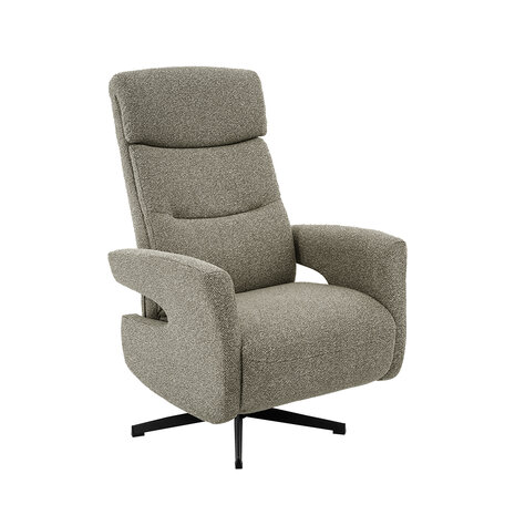 LABEL51 Fauteuil Tampere - Mushroom - Royal Boucle - One Size