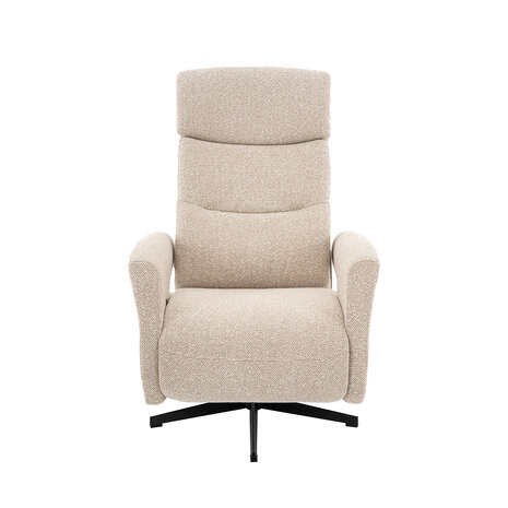 LABEL51 Fauteuil Copenhagen - Naturel - Royal Boucle - Manueel Verstelbaar