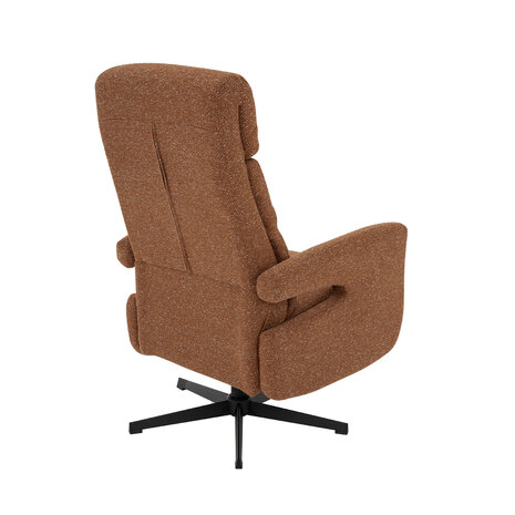 LABEL51 Fauteuil Copenhagen - Coral - Royal Boucle - Manueel Verstelbaar
