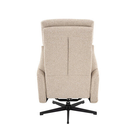 LABEL51 Fauteuil Helsinki - Naturel - Royal Boucle - Manueel Verstelbaar