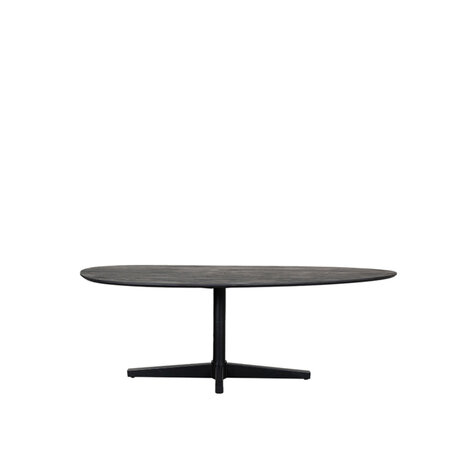 LABEL51 Eetkamertafel Rosie - Zwart - Mangohout - 180 cm