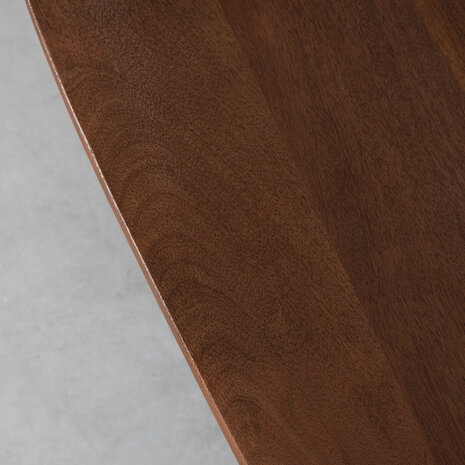 LABEL51 Eetkamertafel Rosie - Espresso - Mangohout - 180 cm