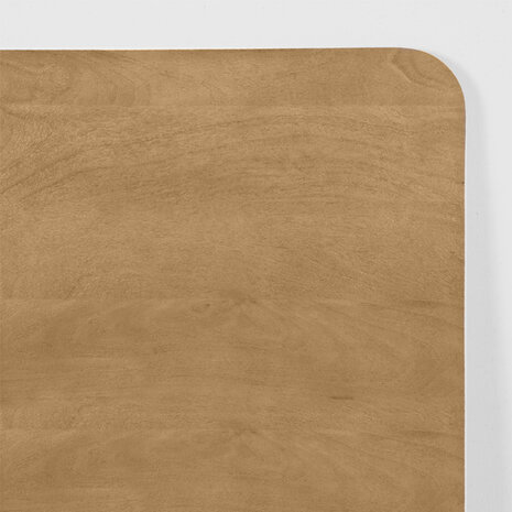 LABEL51 Eetkamertafel Tafelblad Sloppy Edge - Naturel - Mangohout - 120 cm Sloppy