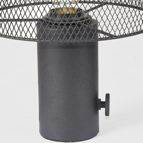 LABEL51 Tafellamp Fungo - Zwart - Metaal - One Size