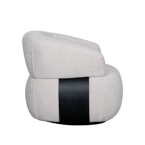 LABEL51 Fauteuil Valenza - Naturel - Boucle - One Size