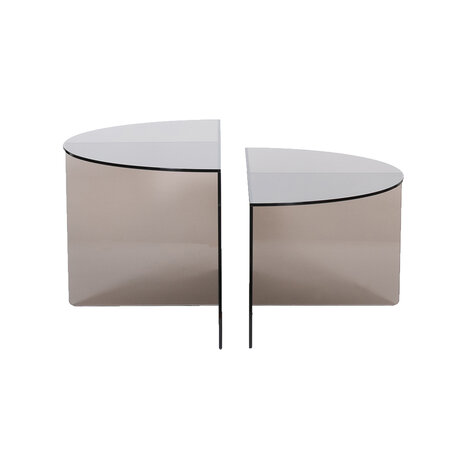 LABEL51 Salontafel Rosa - - Glas