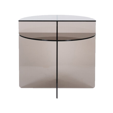 LABEL51 Bijzettafel Rosa - - Glas