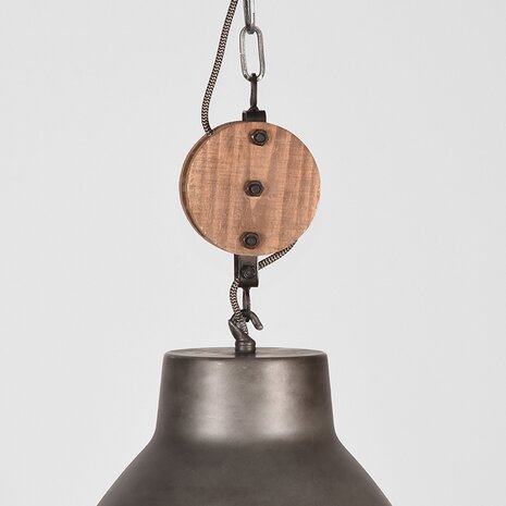 LABEL51 Hanglampen Dock - Burned Steel - Metaal