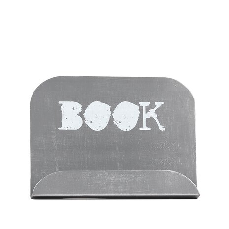 LABEL51 Keukenaccessoires Kookboekstandaard - Antiek Grijs - Metaal - One Size