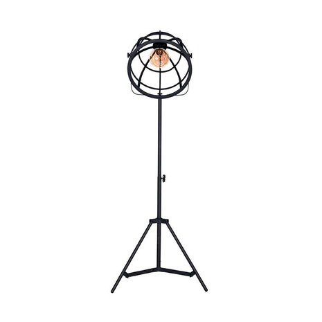 LABEL51 Vloerlampen Fuse - Zwart - Metaal - SALE