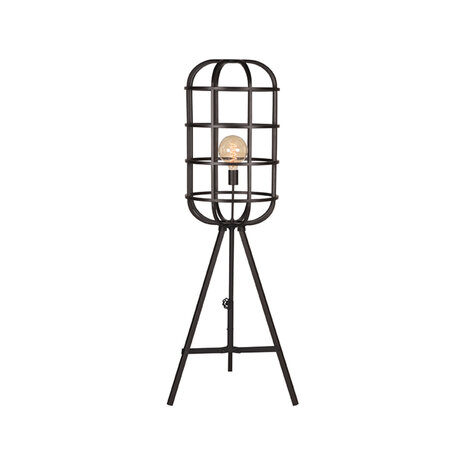 LABEL51 Vloerlampen Twine - Zwart - Metaal - SALE