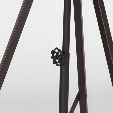 LABEL51 Vloerlampen Twine - Zwart - Metaal - SALE