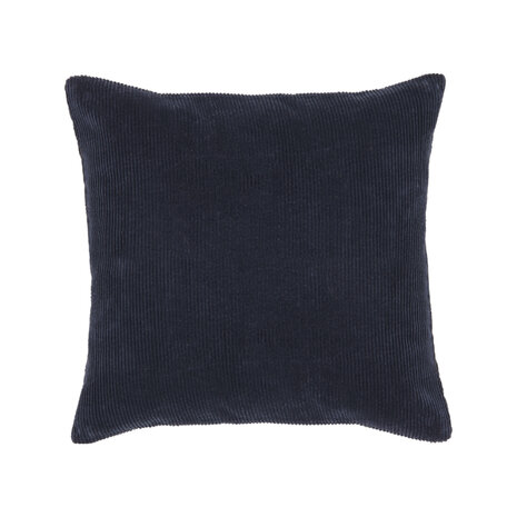 LABEL51 Sierkussens Rib - Navy - Katoen - 45x45 cm