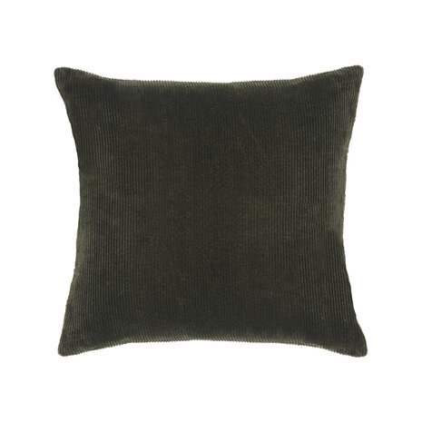 LABEL51 Sierkussens Rib - Army - Katoen - 45x45 cm