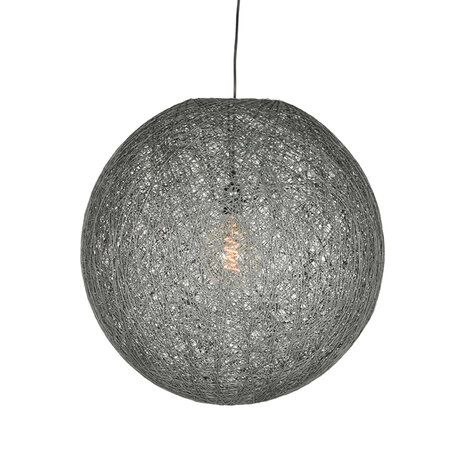LABEL51 Hanglampen Twist - Grijs - Vlas - XL
