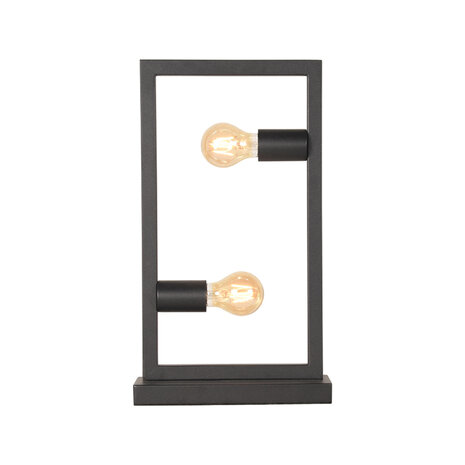 LABEL51 Tafellampen Quadrato - Zwart - Metaal - One Size