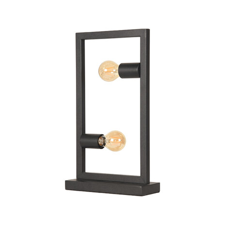 LABEL51 Tafellampen Quadrato - Zwart - Metaal - One Size