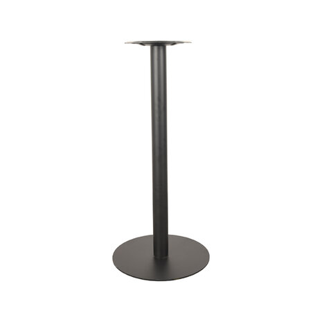 LABEL51 Bartafels Tafelpoot Dubbel - Zwart - - Enkel Rond 108 cm