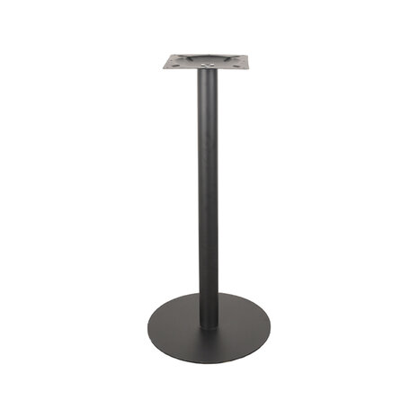 LABEL51 Bartafels Tafelpoot Dubbel - Zwart - - Enkel Rond 108 cm