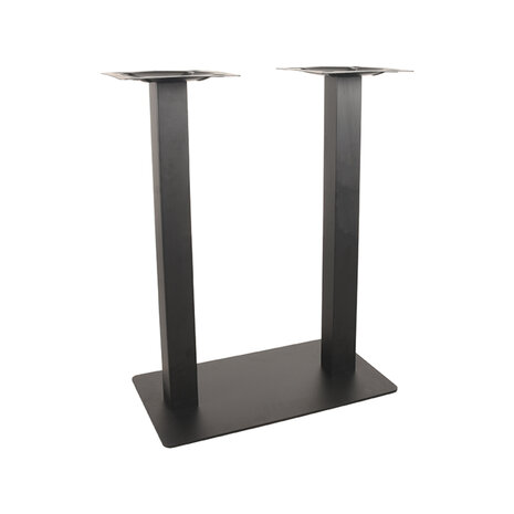 LABEL51 Bartafels Tafelpoot Dubbel - Zwart - - Dubbel - 92 cm