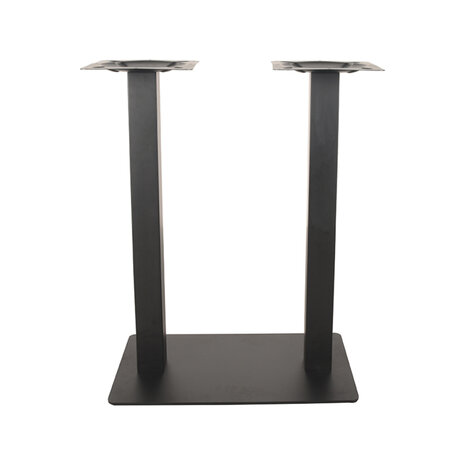 LABEL51 Bartafels Tafelpoot Dubbel - Zwart - - Dubbel - 92 cm