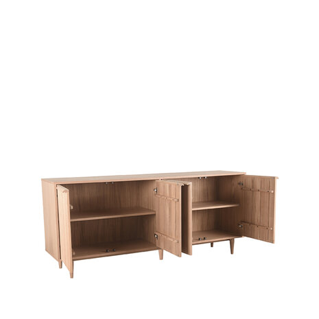 LABEL51 Dressoirs Jule - Naturel - Eiken - 200 cm