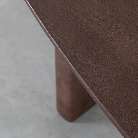 LABEL51 Sidetables Wow - Espresso - Mangohout - 135 cm