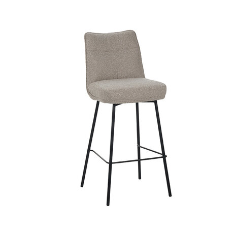 LABEL51 Barkrukken Lennon - Naturel - Royal Boucle - Hoog