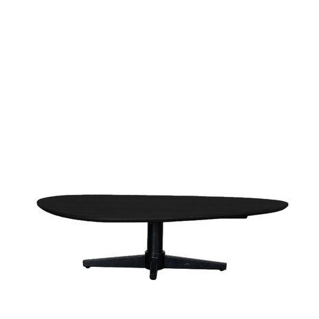 LABEL51 Salontafels Rosie - Zwart - Mangohout - 140 cm