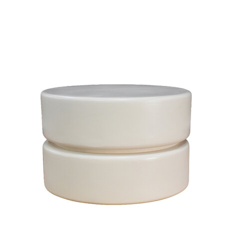 LABEL51 Salontafels Milly - Soft Sand - Mangohout - 50 cm - Rond