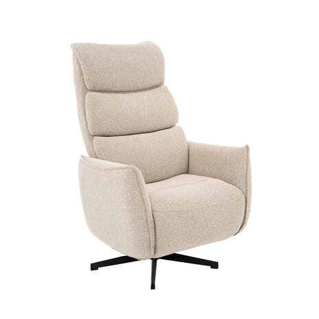 LABEL51 Fauteuils Goteborg - Naturel - Boucle - 2-Motorig
