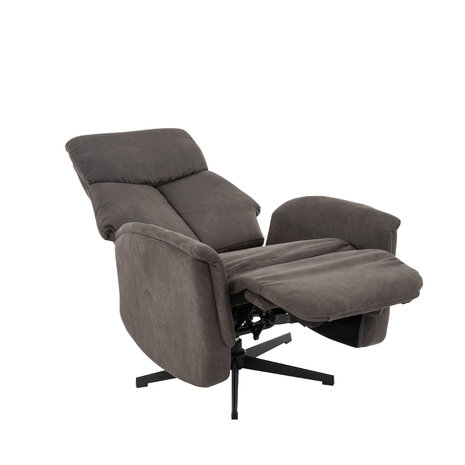 LABEL51 Fauteuils Helsinki - Taupe - Kunstleder - Manueel Verstelbaar