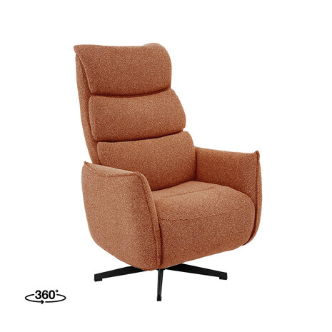 LABEL51 Fauteuils Goteborg - Coral - Boucle - 2-Motorig