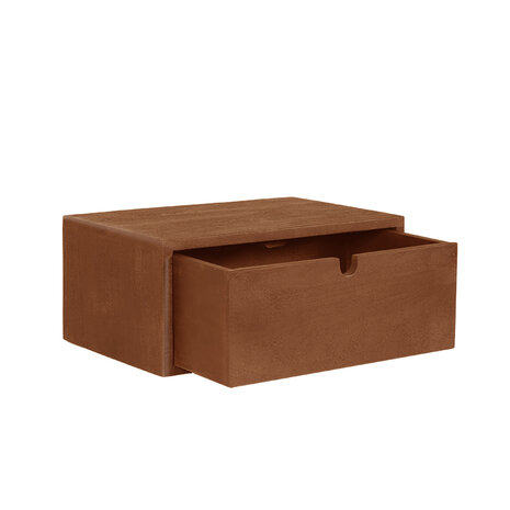 LABEL51 Wandplanken Hover - Nature Smooth - Mangohout - 45 cm