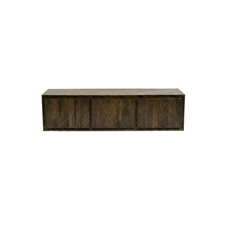 LABEL51 Tv-Meubels Nori - Espresso - Mangohout - 160 cm
