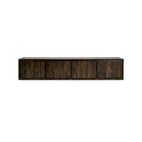 LABEL51 Tv-Meubels Nori - Espresso - Mangohout - 190 cm