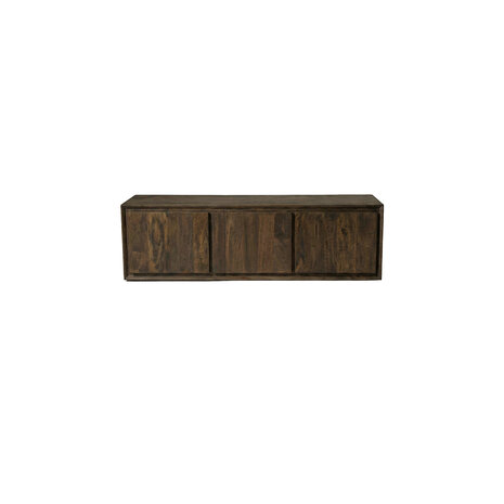 LABEL51 Tv-Meubels Nori - Espresso - Mangohout - 140 cm