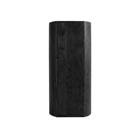 LABEL51 Bergkasten Saya - Zwart - Mangohout - 140 cm - Links