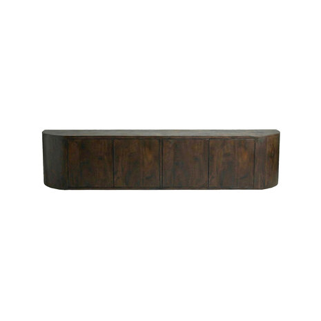 LABEL51 Tv-Meubels Saya - Espresso - Mangohout - 190 cm