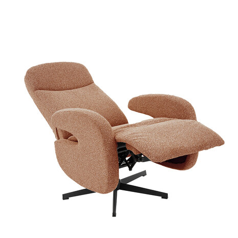 LABEL51 Fauteuils Esbjerg - Antraciet - Boucle - One Size