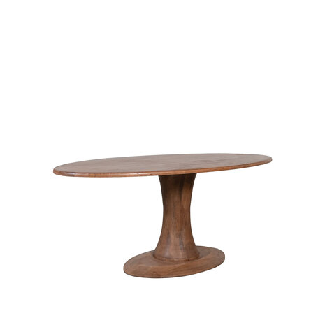 LABEL51 Eetkamertafels Craft - Nature Smooth - Mangohout - 200 cm - Ovaal